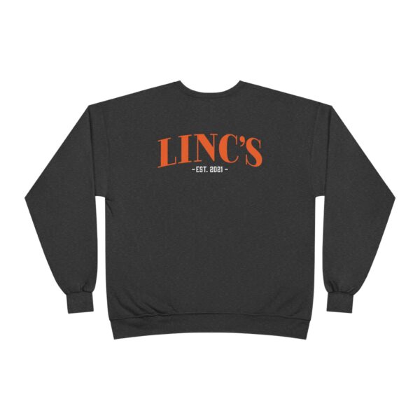 Official Linc's Unisex Eco-Friendly Crewneck Sweatshirt (Secondary Logo) - Image 10