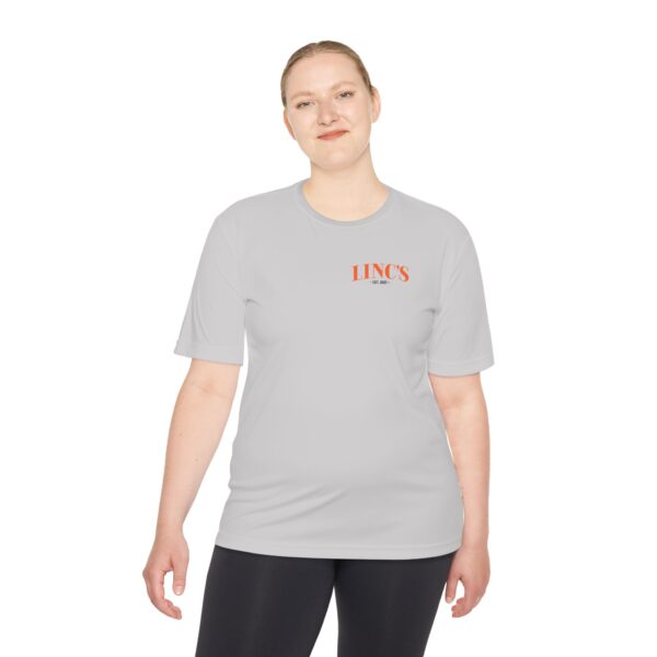 Official Linc's Unisex Moisture Wicking Tee | Cool & Comfortable Activewear (Primary Logo) - Image 12