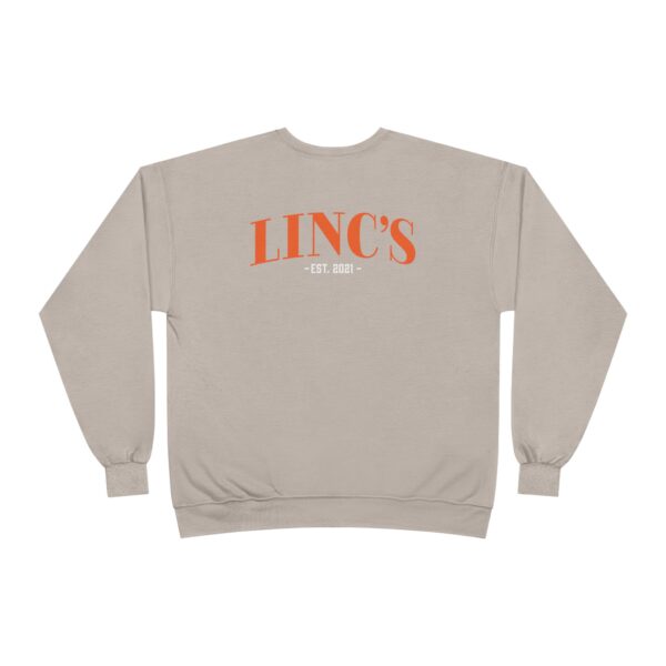 Official Linc's Unisex Eco-Friendly Crewneck Sweatshirt (Secondary Logo) - Image 14