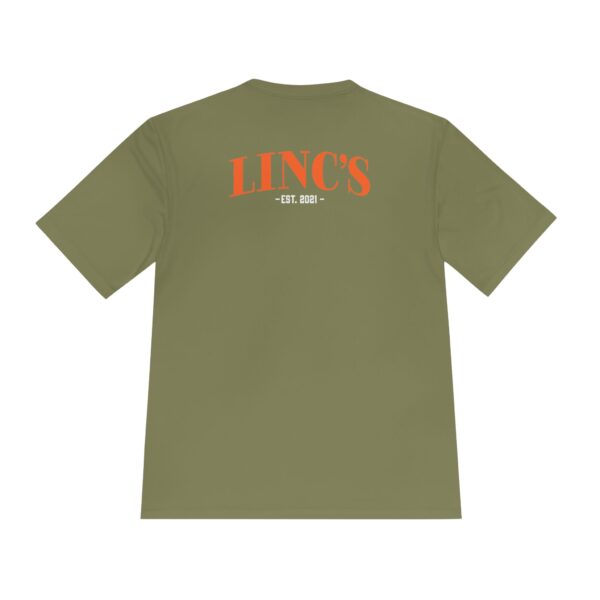 Official Linc's Unisex Moisture Wicking Tee | Cool & Comfortable Activewear (Secondary Logo) - Image 30