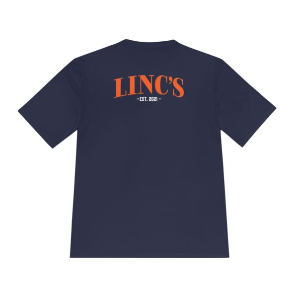 Official Linc's Unisex Moisture Wicking Tee | Cool & Comfortable Activewear (Secondary Logo) - Image 42