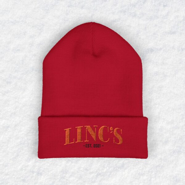 Official Linc's Personalized Classic Cuffed Beanie - Image 10