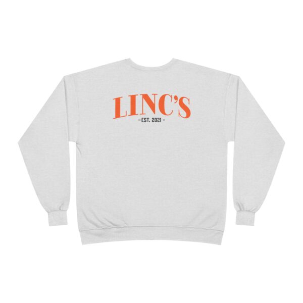 Official Linc's Unisex Eco-Friendly Crewneck Sweatshirt (Primary Logo) - Image 8