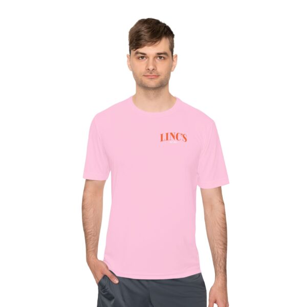 Official Linc's Unisex Moisture Wicking Tee | Cool & Comfortable Activewear (Secondary Logo) - Image 47