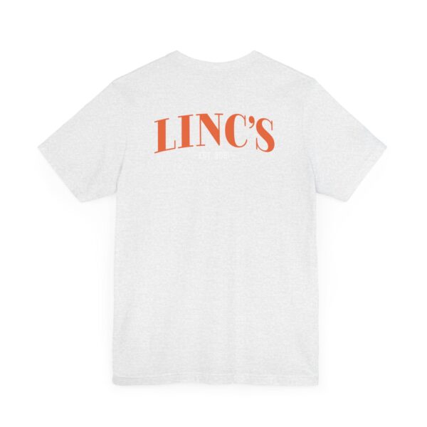Official Linc's Unisex Jersey Short Sleeve Tee (Secondary Logo) - Image 5