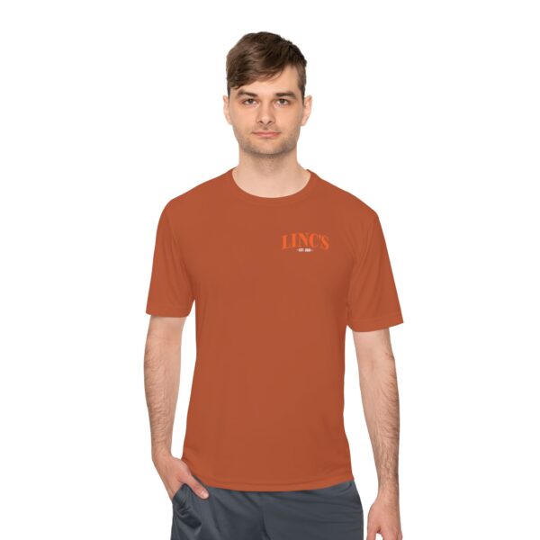 Official Linc's Unisex Moisture Wicking Tee | Cool & Comfortable Activewear (Secondary Logo) - Image 23