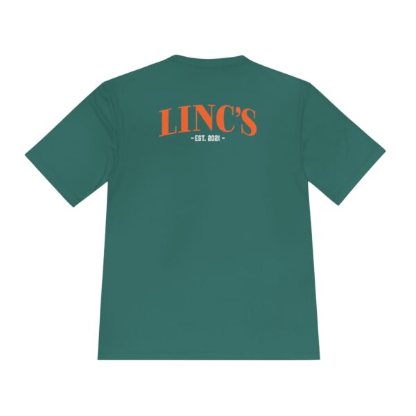 Official Linc's Unisex Moisture Wicking Tee | Cool & Comfortable Activewear (Secondary Logo) - Image 34