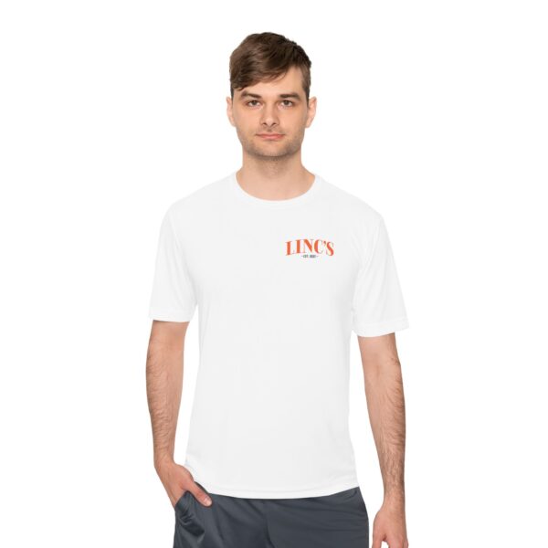 Official Linc's Unisex Moisture Wicking Tee | Cool & Comfortable Activewear (Primary Logo) - Image 7