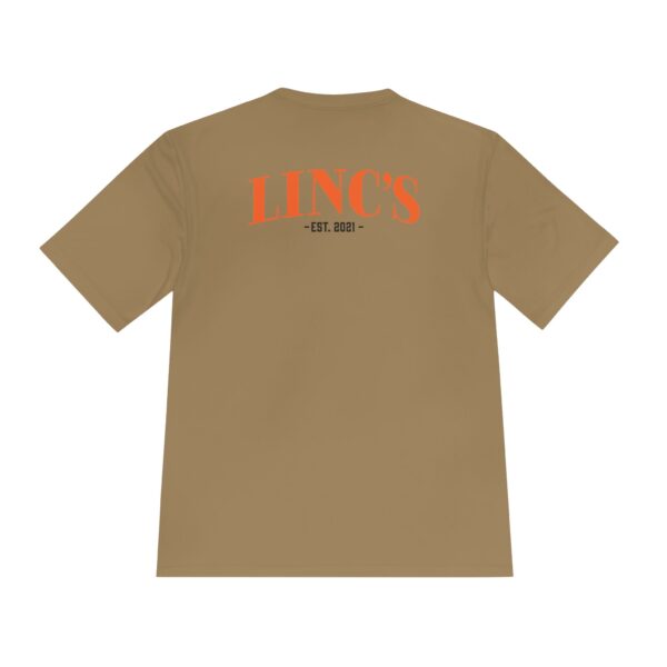Official Linc's Unisex Moisture Wicking Tee | Cool & Comfortable Activewear (Primary Logo) - Image 14