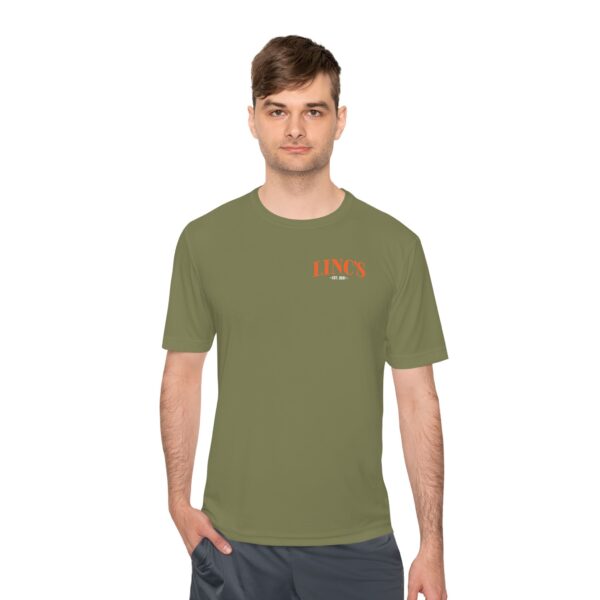 Official Linc's Unisex Moisture Wicking Tee | Cool & Comfortable Activewear (Secondary Logo) - Image 31