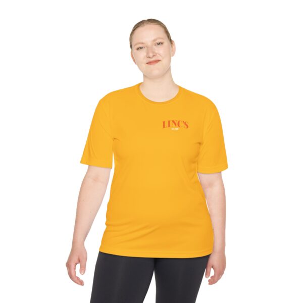 Official Linc's Unisex Moisture Wicking Tee | Cool & Comfortable Activewear (Secondary Logo) - Image 28