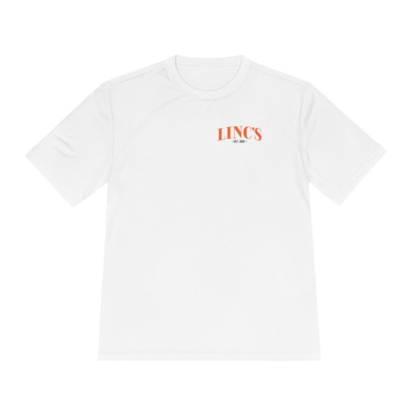 Official Linc's Unisex Moisture Wicking Tee | Cool & Comfortable Activewear (Primary Logo) - Image 5