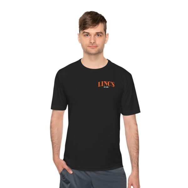 Official Linc's Unisex Moisture Wicking Tee | Cool & Comfortable Activewear (Secondary Logo) - Image 19