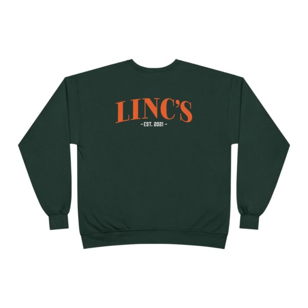 Official Linc's Unisex Eco-Friendly Crewneck Sweatshirt (Secondary Logo) - Image 3