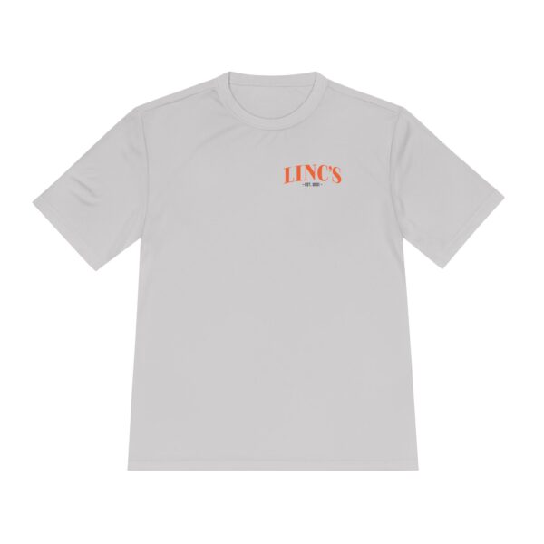 Official Linc's Unisex Moisture Wicking Tee | Cool & Comfortable Activewear (Primary Logo) - Image 9