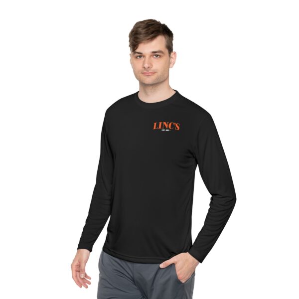 Linc's Unisex Lightweight Long Sleeve Tee - Casual Comfort for Everyday Wear (Secondary Logo) - Image 9