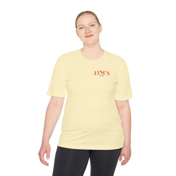 Official Linc's Unisex Moisture Wicking Tee | Cool & Comfortable Activewear (Primary Logo) - Image 24