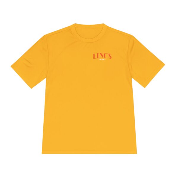 Official Linc's Unisex Moisture Wicking Tee | Cool & Comfortable Activewear (Secondary Logo) - Image 25