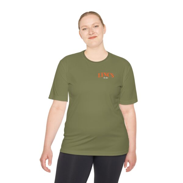 Official Linc's Unisex Moisture Wicking Tee | Cool & Comfortable Activewear (Secondary Logo) - Image 32