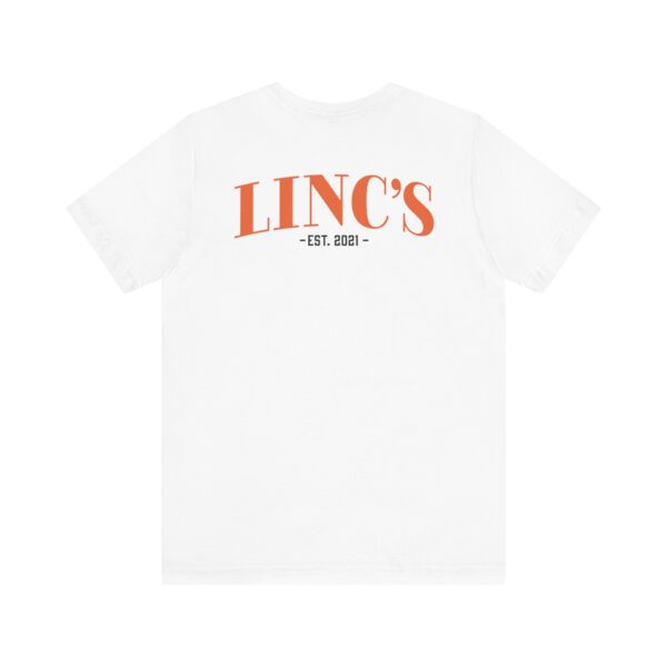 Official Linc's Unisex Jersey Short Sleeve Tee (Primary Logo) - Image 3