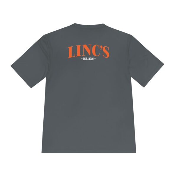Official Linc's Unisex Moisture Wicking Tee | Cool & Comfortable Activewear (Secondary Logo) - Image 14