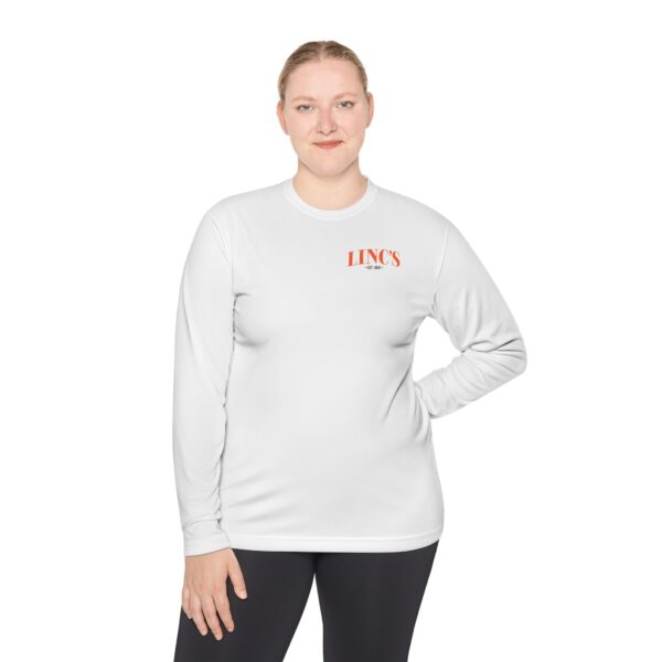 Official Linc's Unisex Lightweight Long Sleeve Tee (Primary Logo) - Image 4