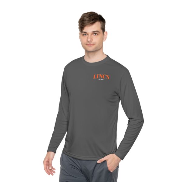 Linc's Unisex Lightweight Long Sleeve Tee - Casual Comfort for Everyday Wear (Secondary Logo) - Image 6