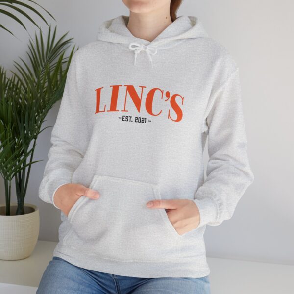Official Linc's Unisex Heavy Blend Hoodie - Comfortable & Stylish Sweatshirt for Everyday Wear (Primary Logo) - Image 6