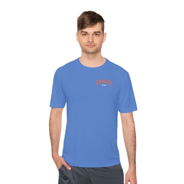 Official Linc's Unisex Moisture Wicking Tee | Cool & Comfortable Activewear (Secondary Logo) - Image 39