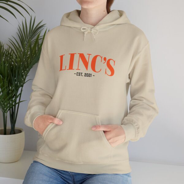 Official Linc's Unisex Heavy Blend Hoodie - Comfortable & Stylish Sweatshirt for Everyday Wear (Primary Logo) - Image 12