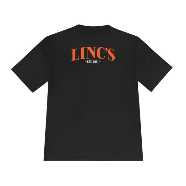 Official Linc's Unisex Moisture Wicking Tee | Cool & Comfortable Activewear (Secondary Logo) - Image 18