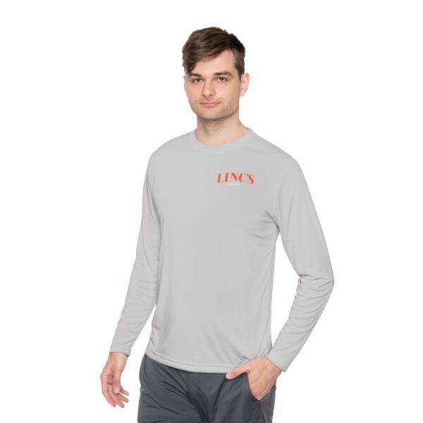 Linc's Unisex Lightweight Long Sleeve Tee - Casual Comfort for Everyday Wear (Secondary Logo) - Image 3