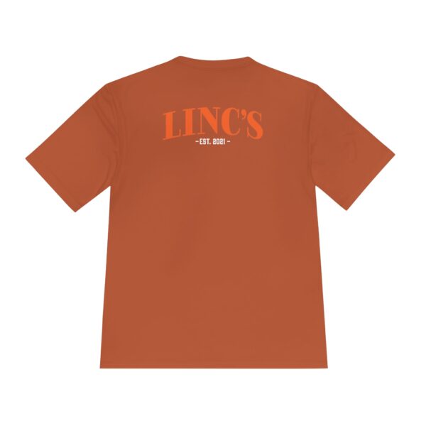 Official Linc's Unisex Moisture Wicking Tee | Cool & Comfortable Activewear (Secondary Logo) - Image 22
