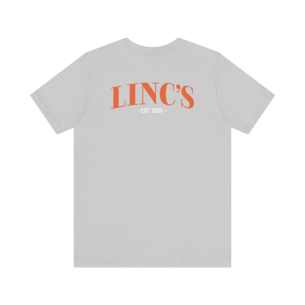 Official Linc's Unisex Jersey Short Sleeve Tee (Secondary Logo) - Image 8