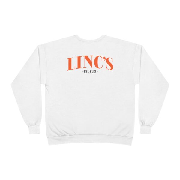 Official Linc's Unisex Eco-Friendly Crewneck Sweatshirt (Primary Logo) - Image 4