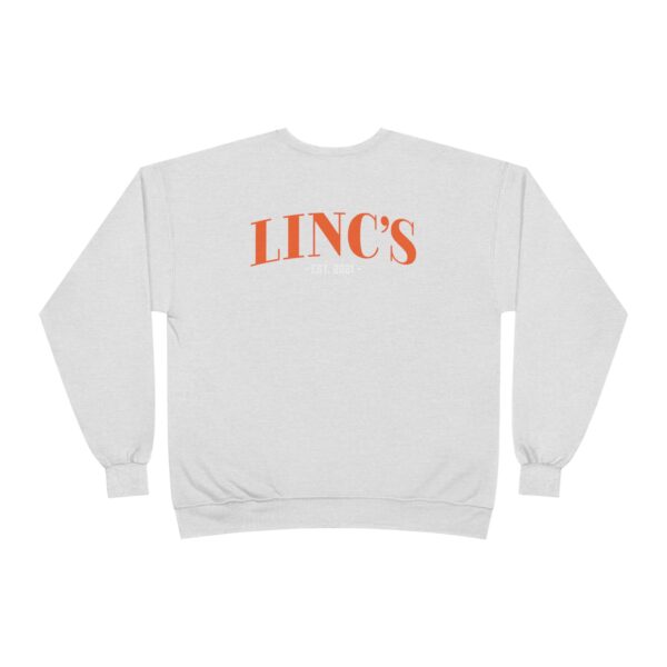 Official Linc's Unisex Eco-Friendly Crewneck Sweatshirt (Secondary Logo) - Image 8