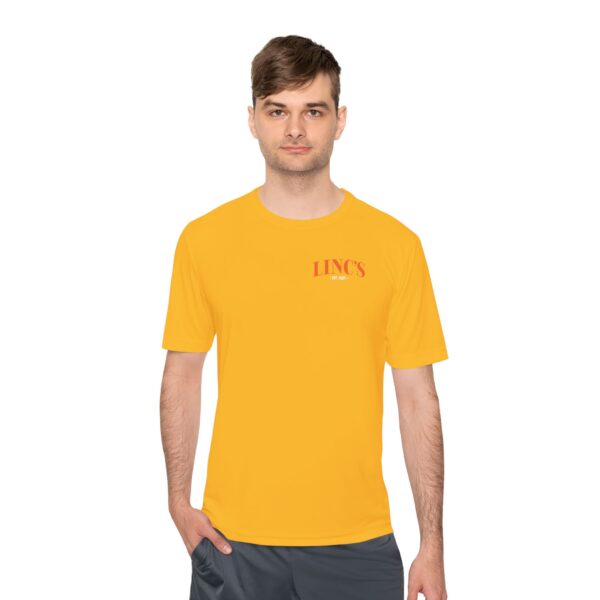 Official Linc's Unisex Moisture Wicking Tee | Cool & Comfortable Activewear (Secondary Logo) - Image 27