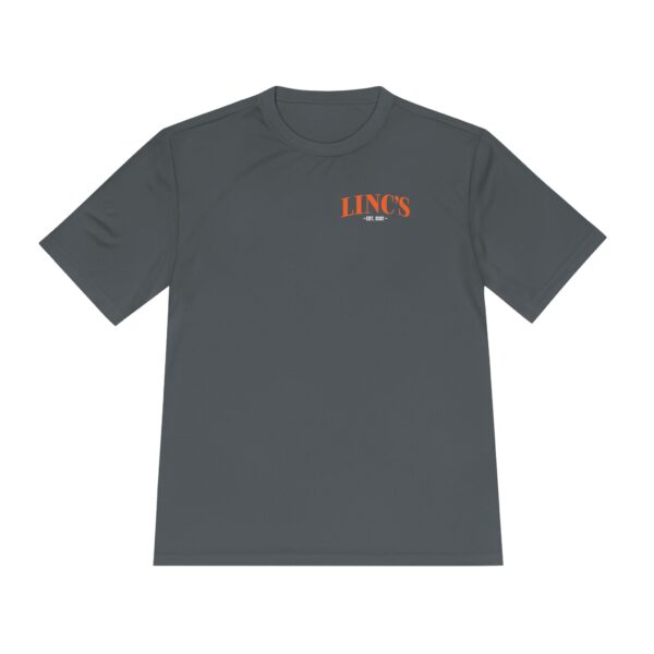 Official Linc's Unisex Moisture Wicking Tee | Cool & Comfortable Activewear (Secondary Logo) - Image 13