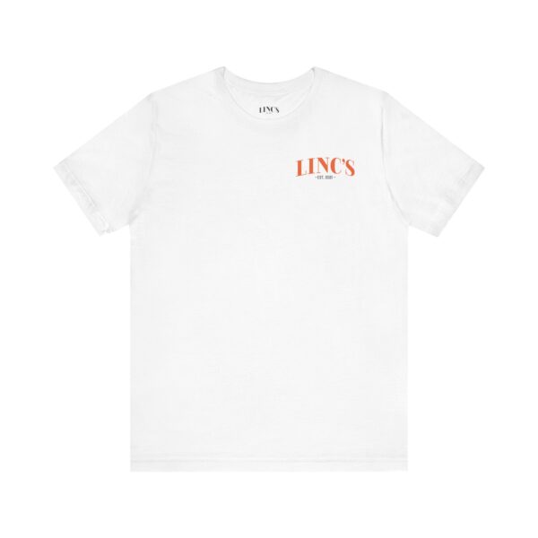 Official Linc's Unisex Jersey Short Sleeve Tee (Primary Logo) - Image 2