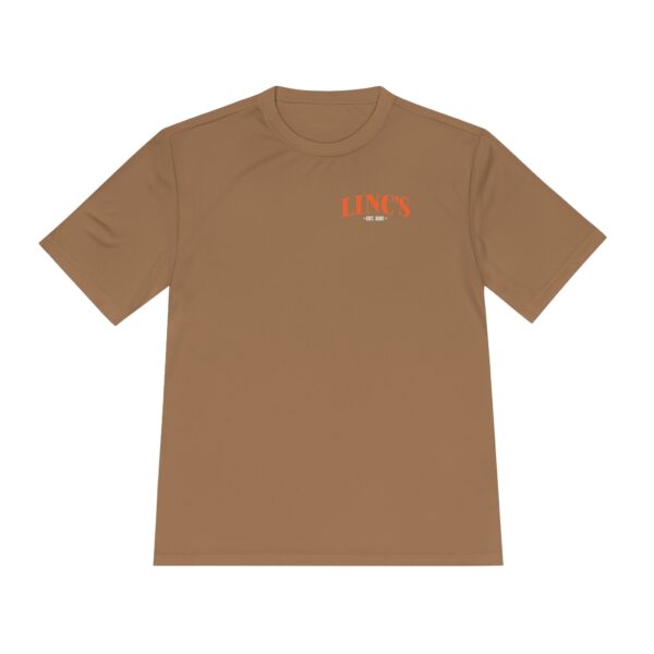 Official Linc's Unisex Moisture Wicking Tee | Cool & Comfortable Activewear (Secondary Logo) - Image 5