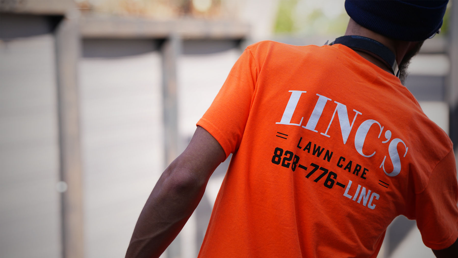 Pool and Spa Maintenance from Lincs with Lincs Orange Shirt Pool and Spa Maintenance from Lincs with Lincs Orange Shirt